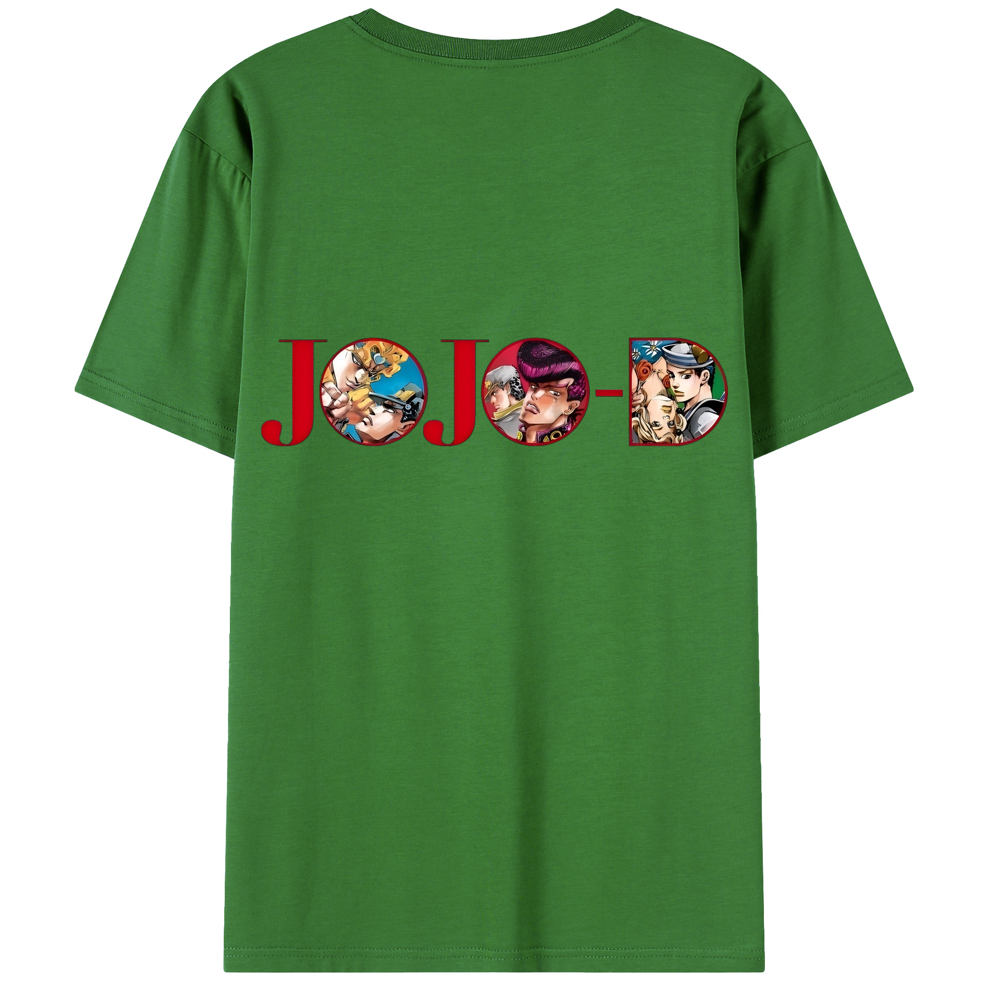 （画像用） ジョジョの奇妙な冒険 JoJo's Bizarre Adventure レディース半袖Tシャツ(バックプリント)
